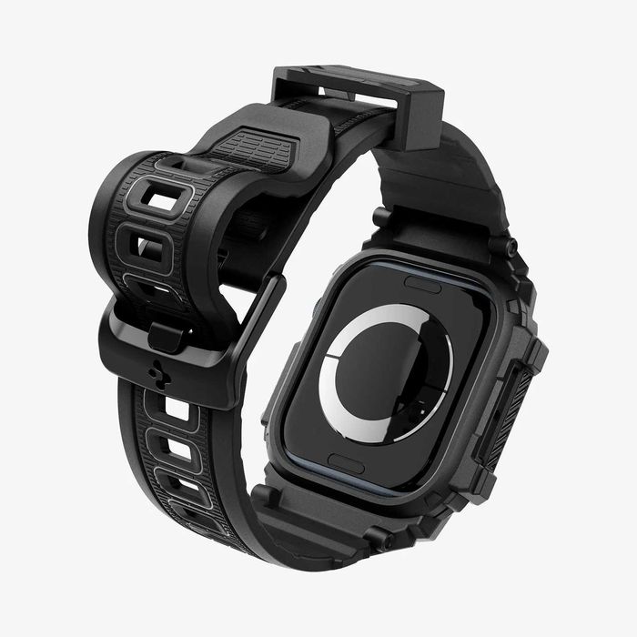 Чехол ремешок Spigen Rugged Armor Pro для Apple Watch 46 Series 11/10