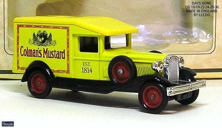 Miniaturas de Carrinhas (Vans) antigas - "Days Gone Collection"