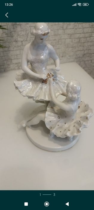 Антиквариат Статуэтка Балерина