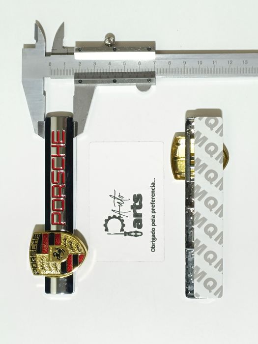 Emblema guarda lamas Porsche / Porta chaves