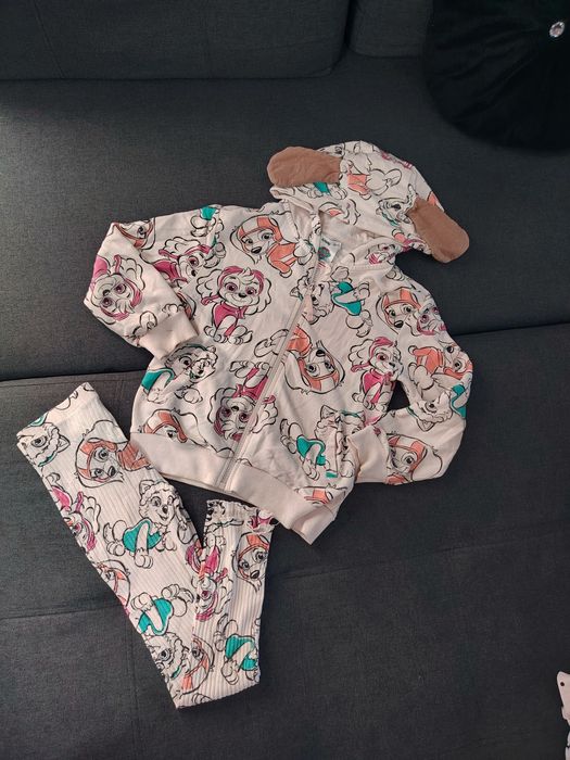 Bluza i leginsy sky komplet