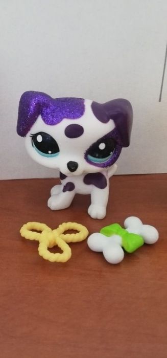 Pet Shop brokatowy piesek