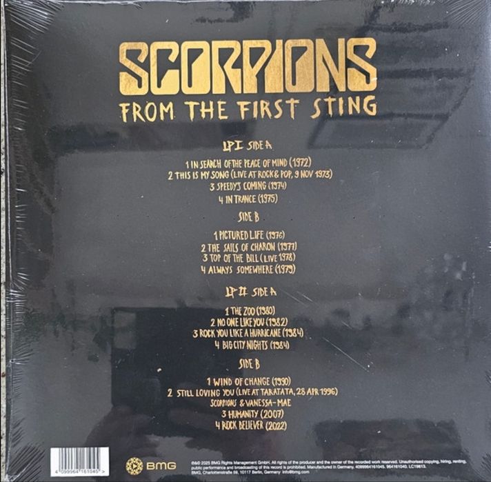 Виниловые пластинки Scorpions - From The First Sting (2LP)