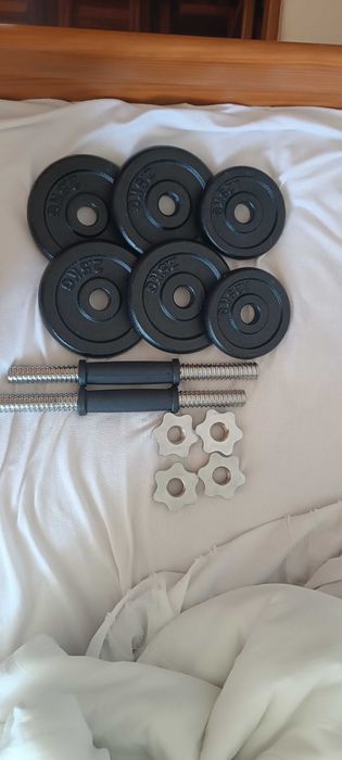 Set dumbbells 20kg