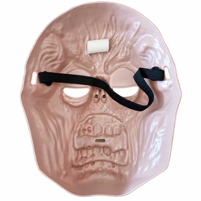 Maska Horror Zombie Straszna Twarz Żółte Oczy Halloween