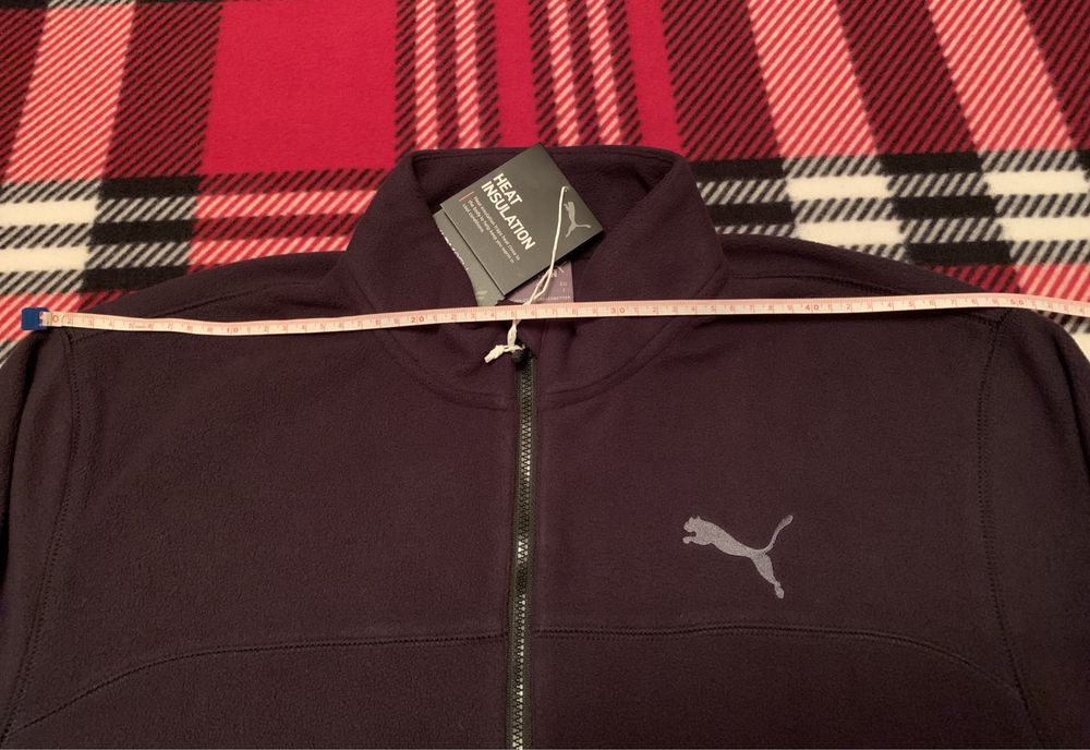 Puma Jacket Warmcell кофта фліс зима чоловіча розмір S-M
