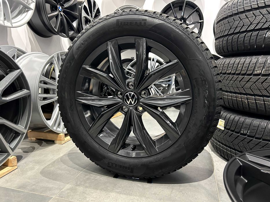 Oryginalne koła zimowe 18 5x112 VW Tiguan II III Pirelli 235/55R18