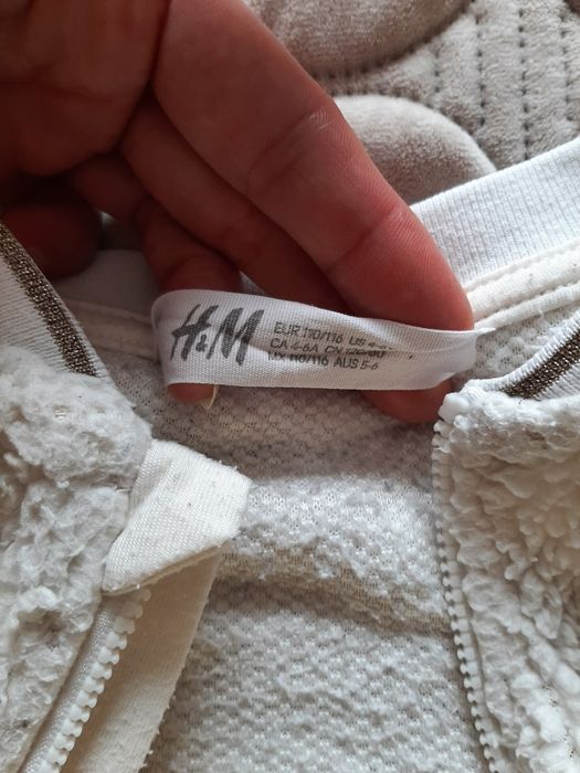 Polar bluza ala baranek H&M rozmiar 116