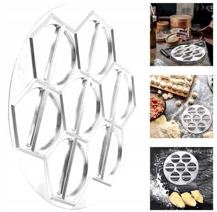 Forma stalowa na pierogi PIEROŻNICA DO PIEROGÓW uszek WYKROJNIK