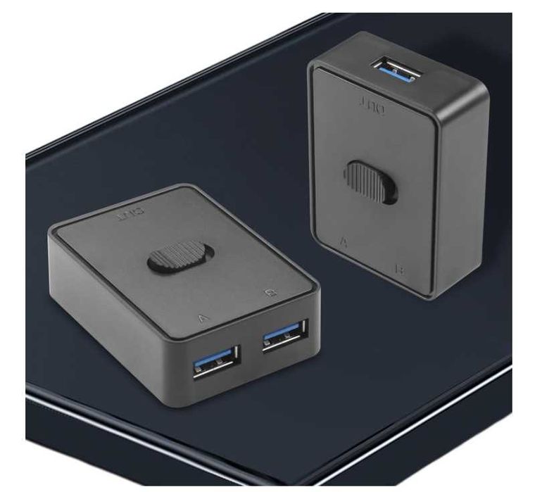 Przełącznik USB 3.0 adapter KVM USB, dwukierunkowy przełącznik 2 w  1