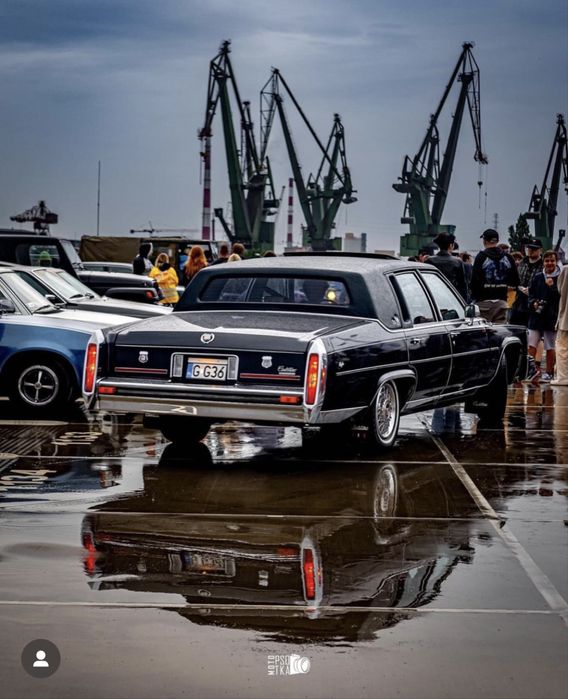 Auto do ślubu Cadillac retro klasyk