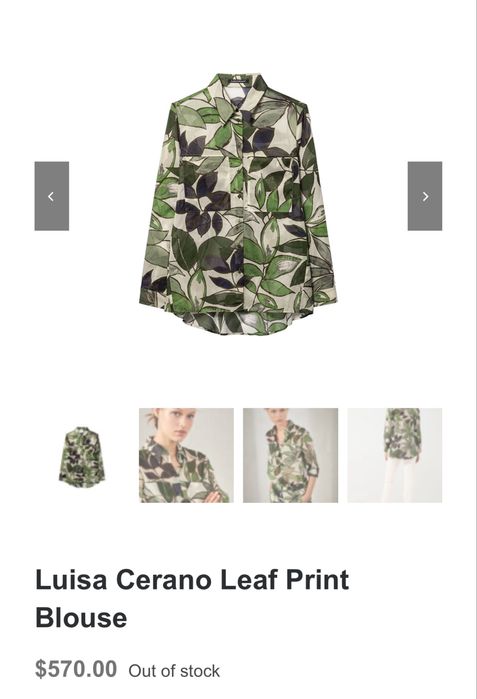 Luisa cerano max mara etro