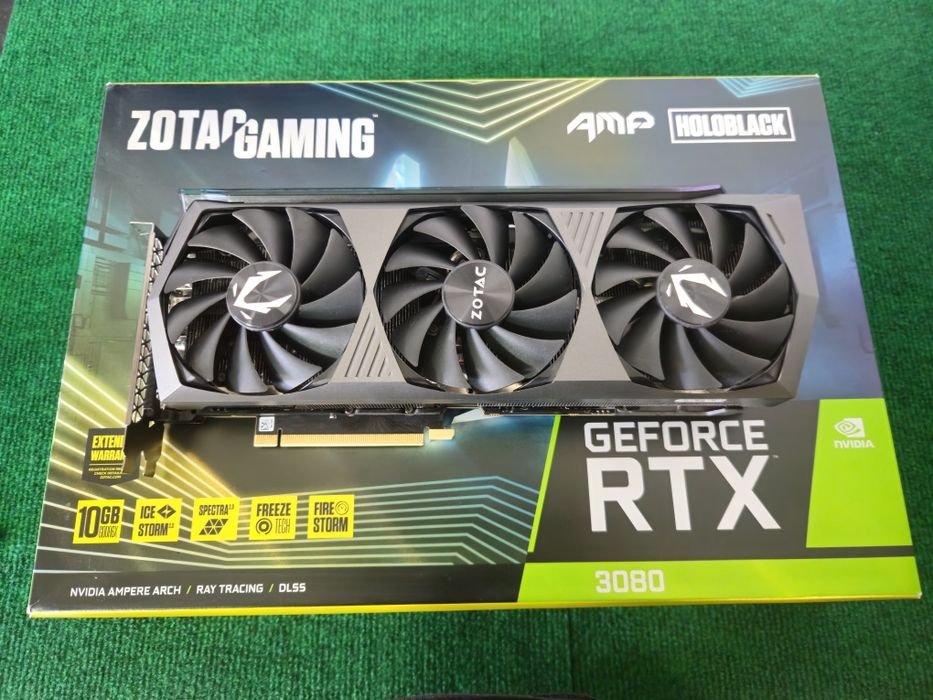 Zotac RTX 3080 AMP HoloBlack 10GB | LOJA | GARANTIA