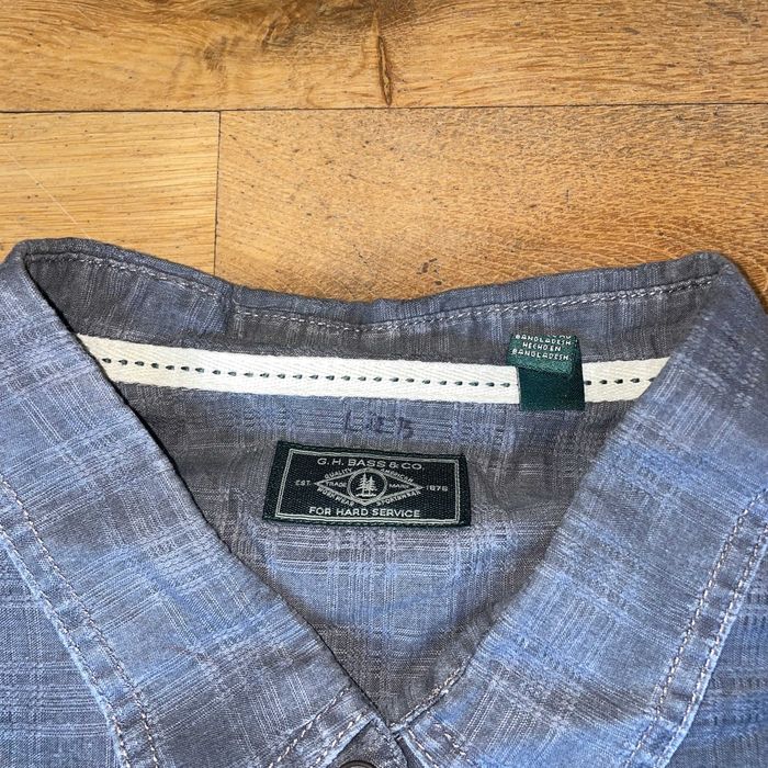 G.h.bass Męska Modna Elegancka Koszula Krata Rozm. Xxl