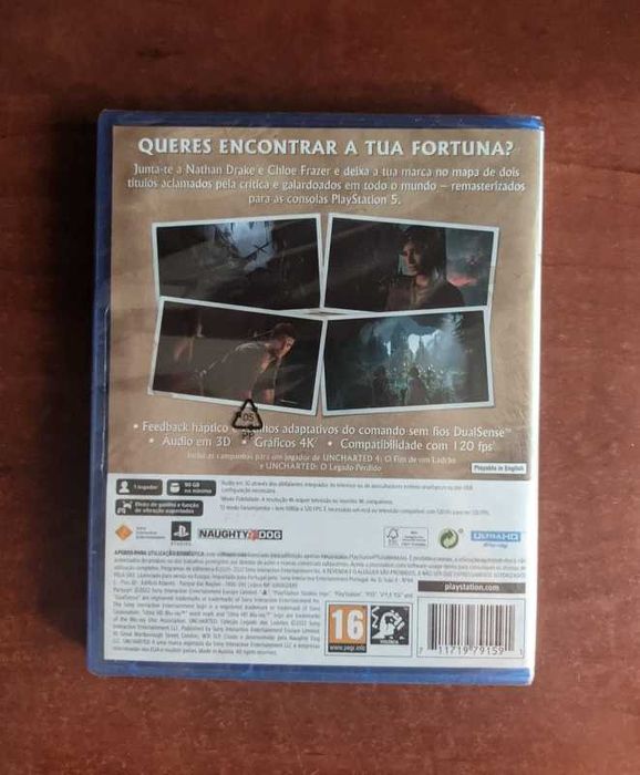 Uncharted Coleção Legado dos Ladrões para PS5