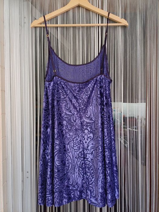 Camisa de noite (vestido) de cor roxa da marca Knickerbox (L)