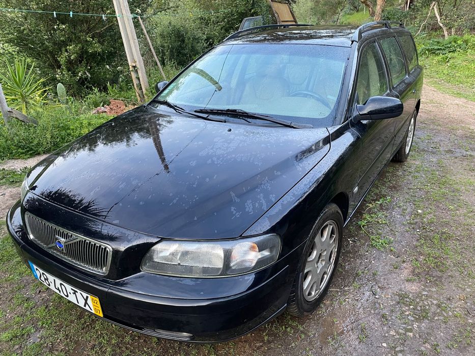 Volvo V70, black, 200 hp, for parts