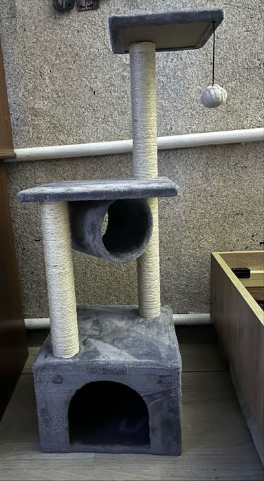 Кігтеточка, будиночок для кота, ігровий центр