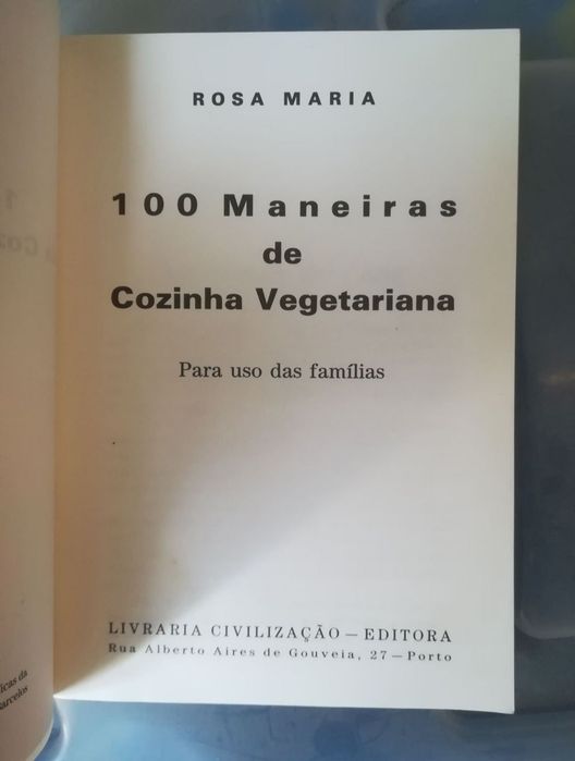 100 Maneiras de Cozinha Vegetariana