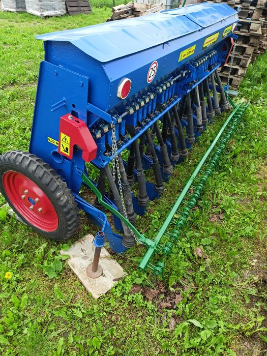 Siewnik Poznaniak 2.60m/1984r/docisk redlic/drabinka posiewna/znacznik