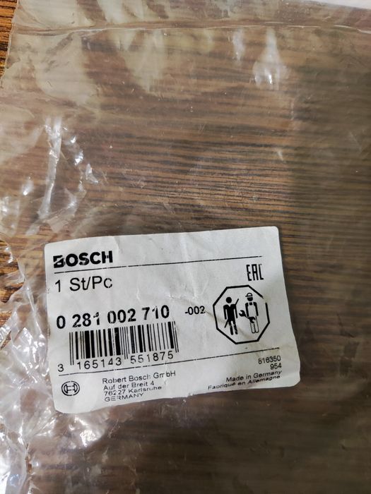 Датчик тиску вихлопних газів Bosch 0281002710