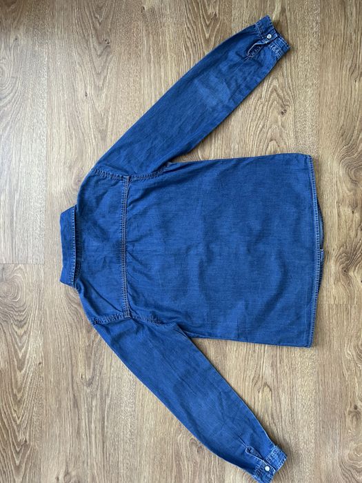 Koszula Dziewczęca Jeansowa Rozmiar 140