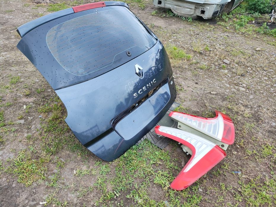 Renault Grand Scenic III 2009-2015 кришка багажника колір TAB66