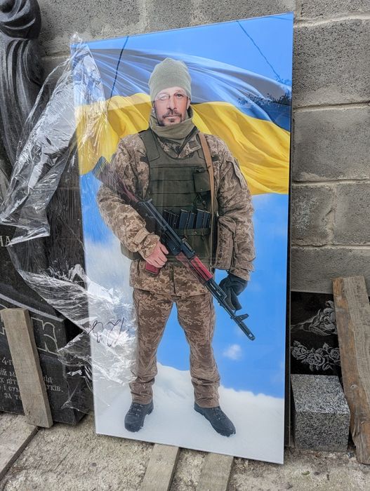 Фотоскло на пам'ятник ,Триплекс,фото у склі ,кольорове фото