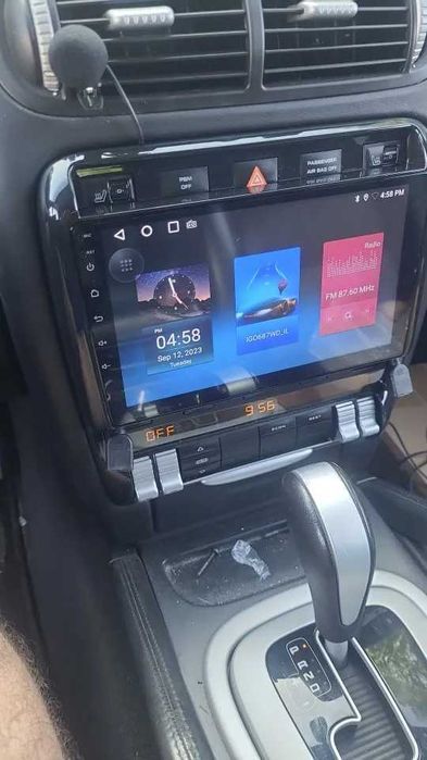Radio Android 12 2din Porsche Cayenne 2003:2010r gps wifi bluetooth + kamera cofania