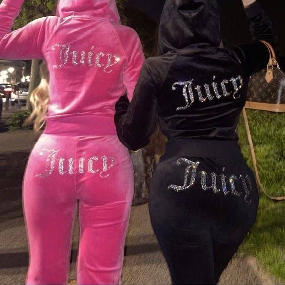 Костюм juicy couture джуси велюровый топ со стразами паетками худи