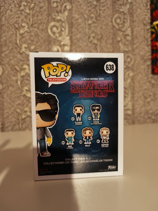 Funko pop Steve 638 Stranger Things Стив Харрингтон Очень странные дела