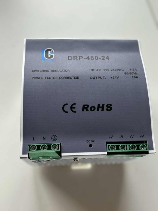 Zasilacz impulsowy DRP-480-24 [184]