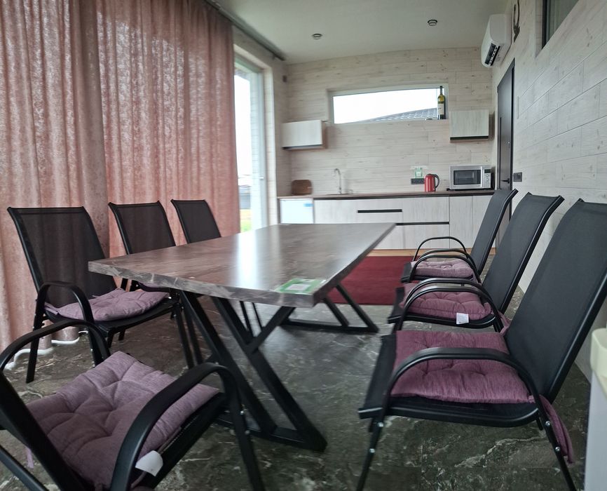 Сауна лазня баня(сольова)на дровах з виходом на воду.Електроенергія є