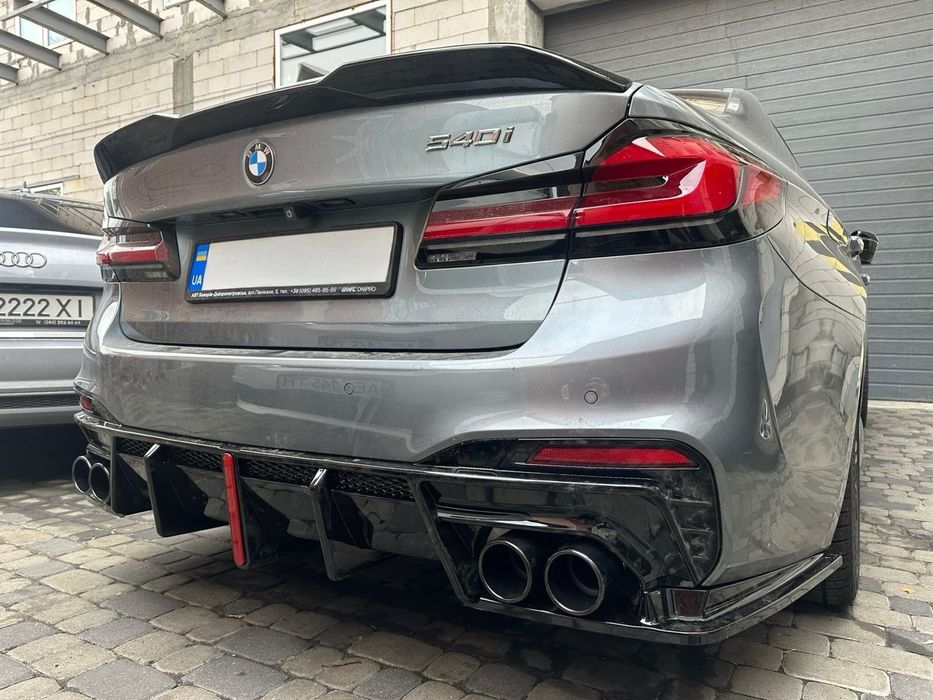 Насадки на глушитель трубы выхлопа М5 F90 стиль BMW 5 G30 G31