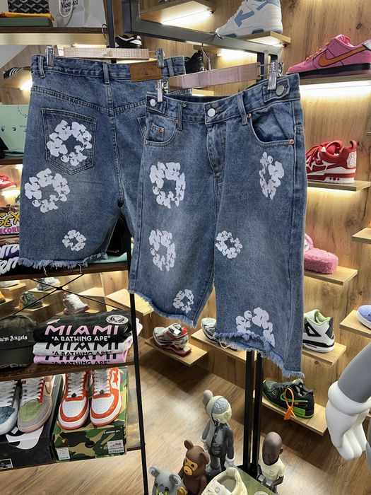 Шорти Джинсові Denim Tears x Levis Blue / White