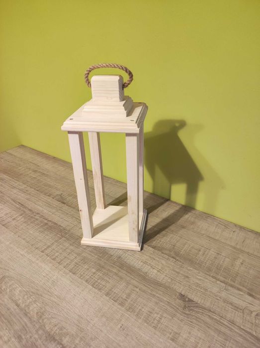 Zestaw 2x Drewniany lampion (1+1)