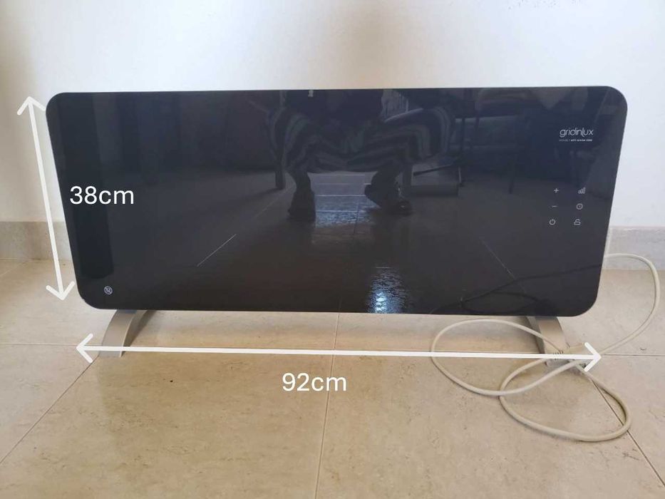 Radiador elétrico Gridinlux WiFi 1000/2000 W