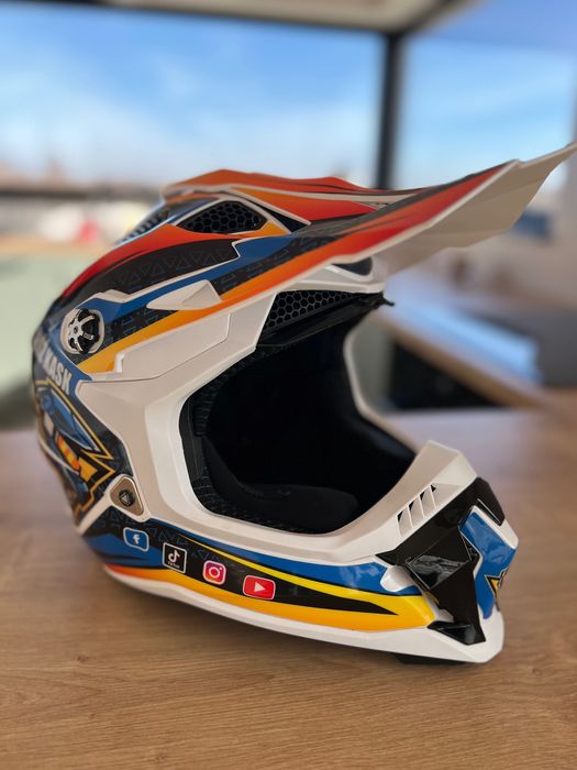 Kask motocross, quad, rower