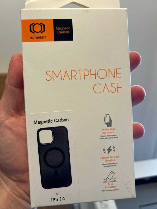 Nowe etui Tel Protect Magnetic Carbon do iPhone 14 – MagSafe