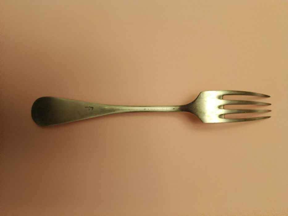 Widelec - Norblin - srebro , punce