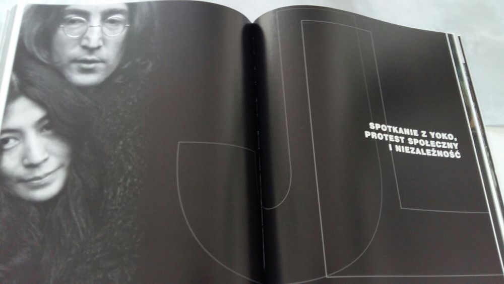 John Lennon - piękny album, ilustrowana biografia.