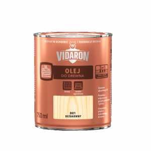 Olej do drewna bezbarwny D01 VIDARON 2 puszki (2x 0,75l)