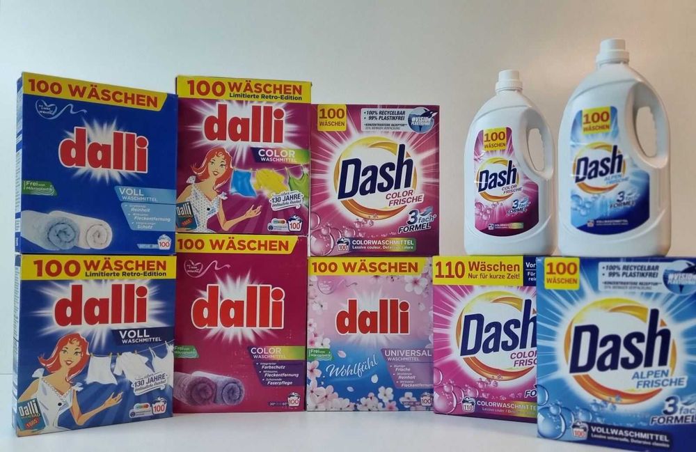Пральний порошок Dash 100прань Оригінал Німеччина!