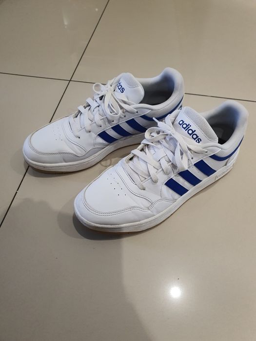 Adidas Sneaker, biało-niebieski, 44,5
