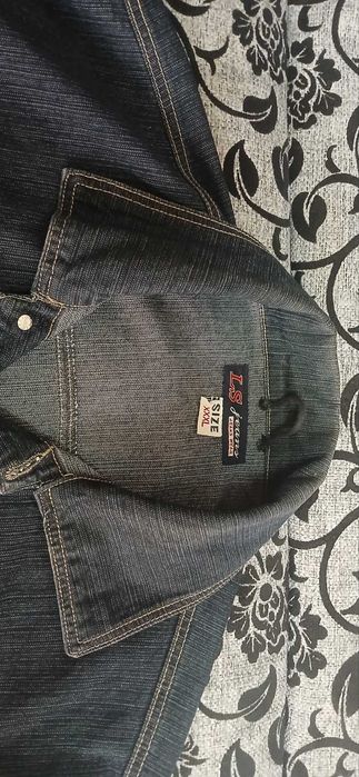 Котоновая черная куртка 350гр
