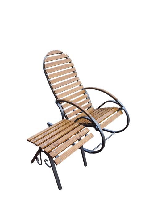 Крісло качалка  металева