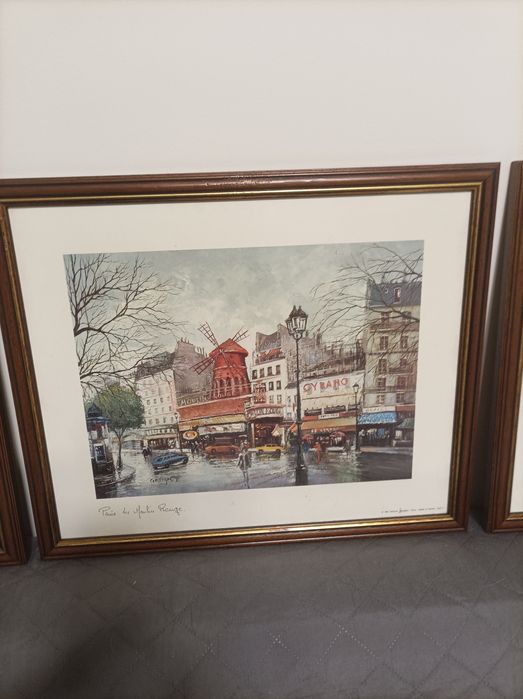 Quatro quadros de paris