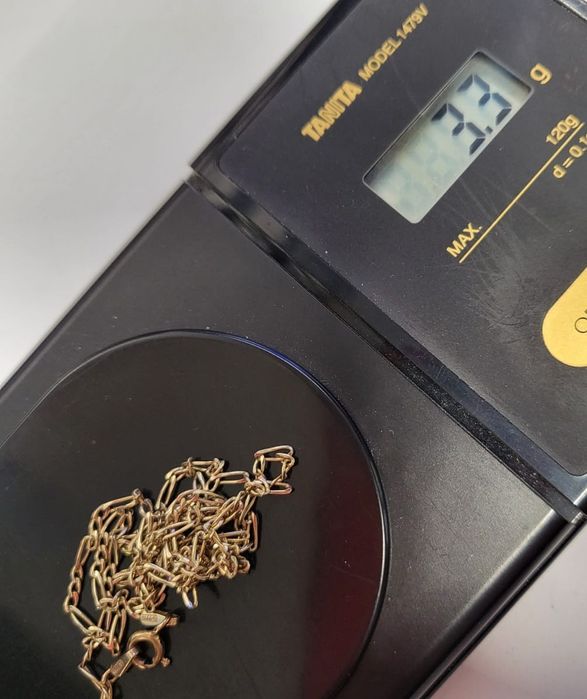 Złoty łańcuszek 3.3gram