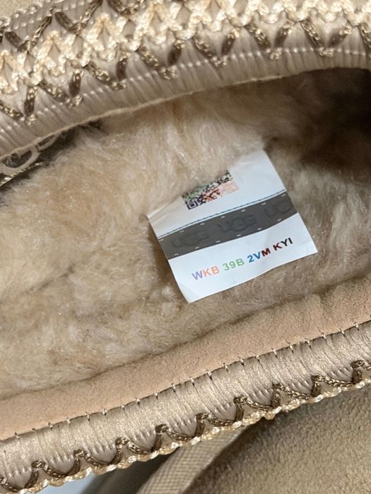 Ugg pantufas bege 39