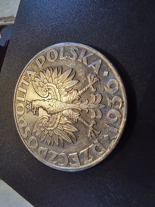 Moneta 5 zł 1936 żaglowiec